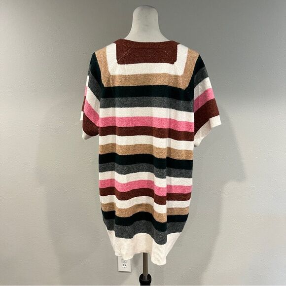 Torrid Multicolor Knit short sleeve plus size Sweater - Picture 5 of 12